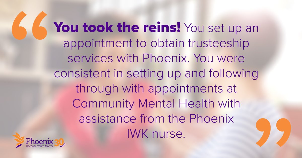 Phoenix youth work hard. We help as needed. #pj2 #PhoenixJourney #courage #mentalhealth @IWKHealthCentre https://t.co/FaTvN8xRM8