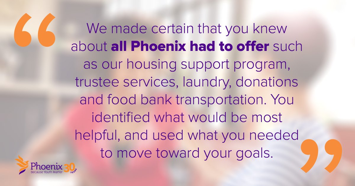 Our range of programs helps youth based on their needs. #pj2 #PhoenixJourney https://t.co/J3D6flBPsu