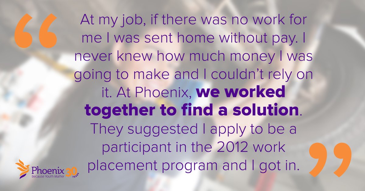Everyone deserves a steady income. We help our youth get there. #mentalhealthmonth #pj3 #PhoenixJourney https://t.co/UXqoxLnaUW https://t.co/jnuR1hX0O