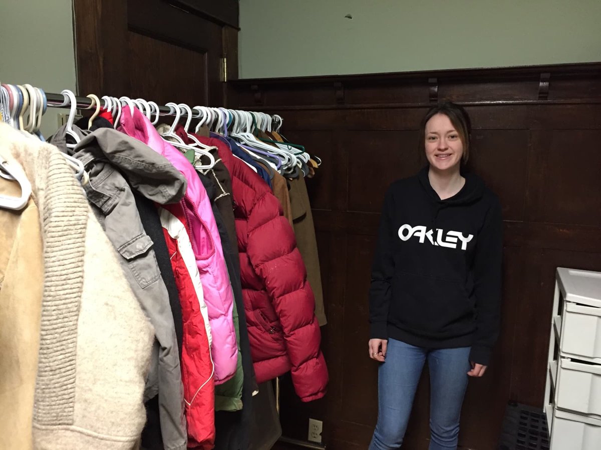 Many generous donations come through the Phoenix Centre. We're so #grateful for dedicated #volunteers, like Jill, who help us keep our spaces tidy and