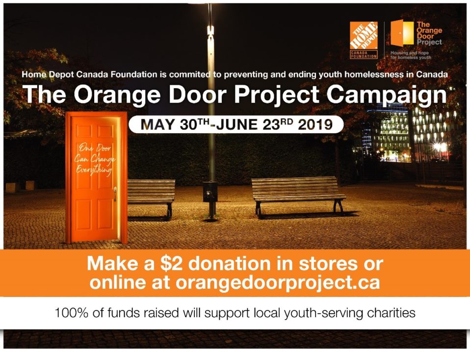 Sun's out! If you're getting you backyard summer ready, why not visit @HomeDepot on Lacewood Drive and support Phoenix through the #OrangeDoor campaig