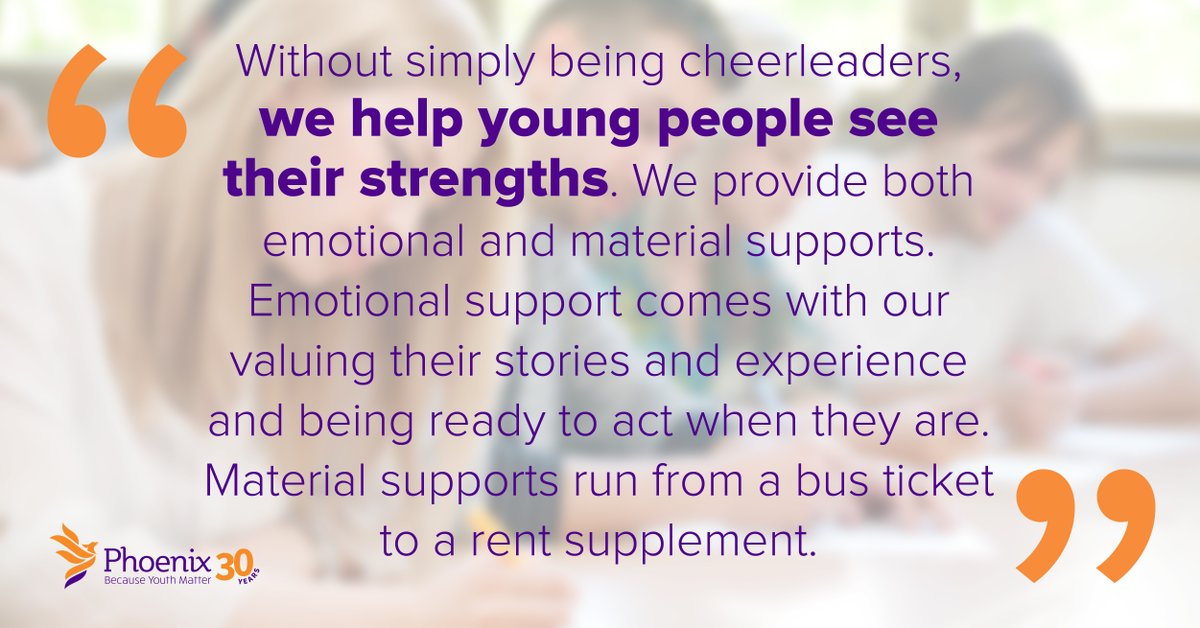 “Support together” looks different for each young person. #mentalhealthmonth #pj3 #PhoenixJourney https://t.co/xgv8VBC8to https://t.co/WpPtX9Ce8b