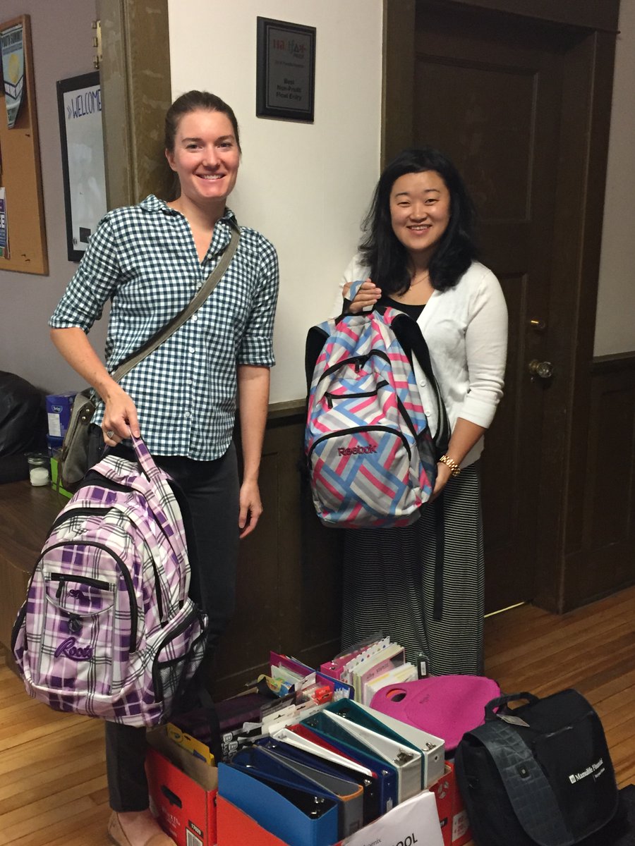 It's September 1 and you know what that means... Big thanks to @RBC Wealth Management for the much needed school supplies! #youthmatter https://t.co/W