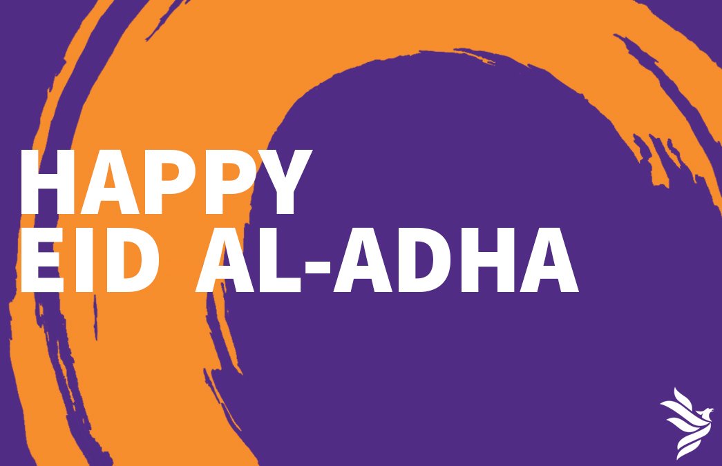 Happy Eid al-Adha for all who are celebrating - a time for forgiveness and compassion.  #youthmatter https://t.co/6h56MAnNGb