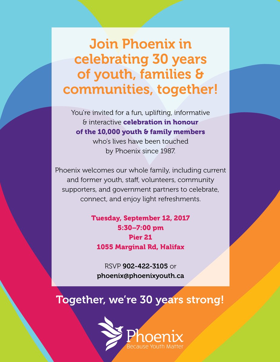 See you tonight! Let's Celebrate! #youthmatter #phoenix30 https://t.co/NKBxxr5DNw