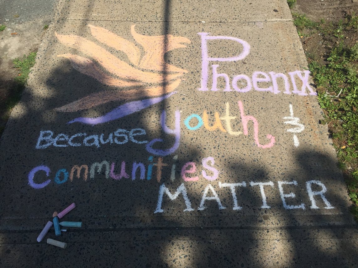 “For the love of humankind” Happy #nationalphilanthropyday to The Joyce Foundation and all others who support our youth, families and communities. #yo