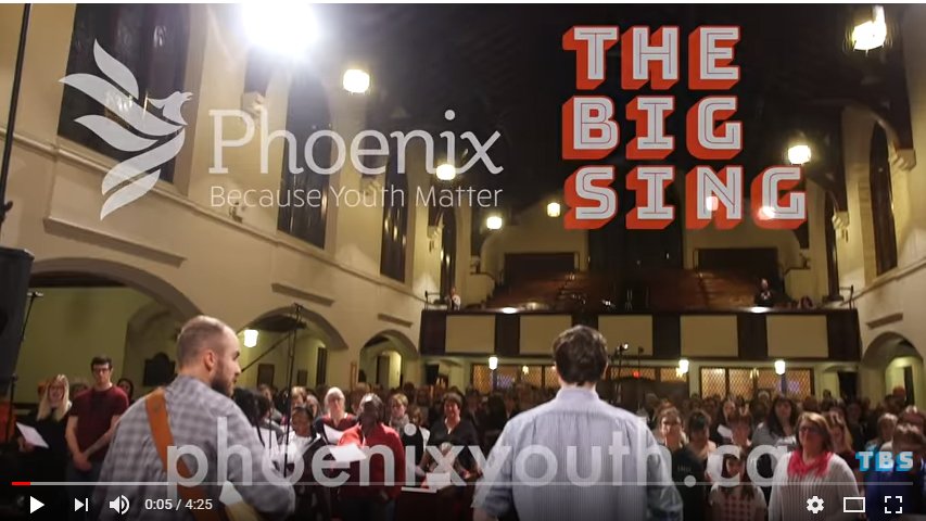 It's here! 
Presenting the music video from Phoenix's #BigSingHalifax in celebration of our birthday! We had so much fun singing "Can't Stop the Feeli