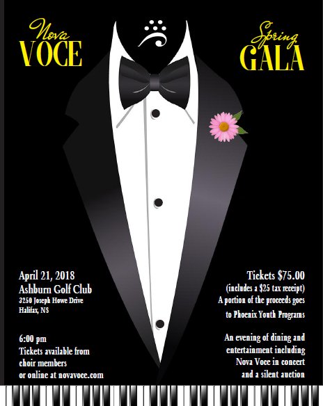 Sing in Spring! April 21 listen to the beautiful voices of @NovaVoceChoir while enjoying a delicious meal. The evening brings meaning to the new oppor