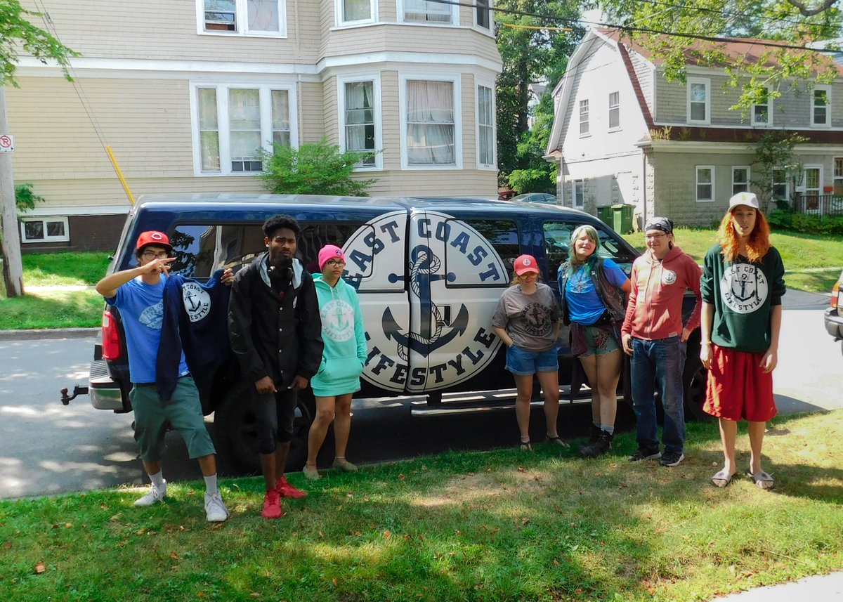 Looking fresh! A huge thanks to our friends at @EASTCOASTLIFEST for dressing our youth in #style just in time for #backtoschool. 
#RepYourCoast #ItsAL