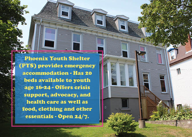 Did you know - The Phoenix Youth Shelter (PYS) provides emergency accommodation to youth ages 16-24. With 20 beds available, the Shelter offers crisis