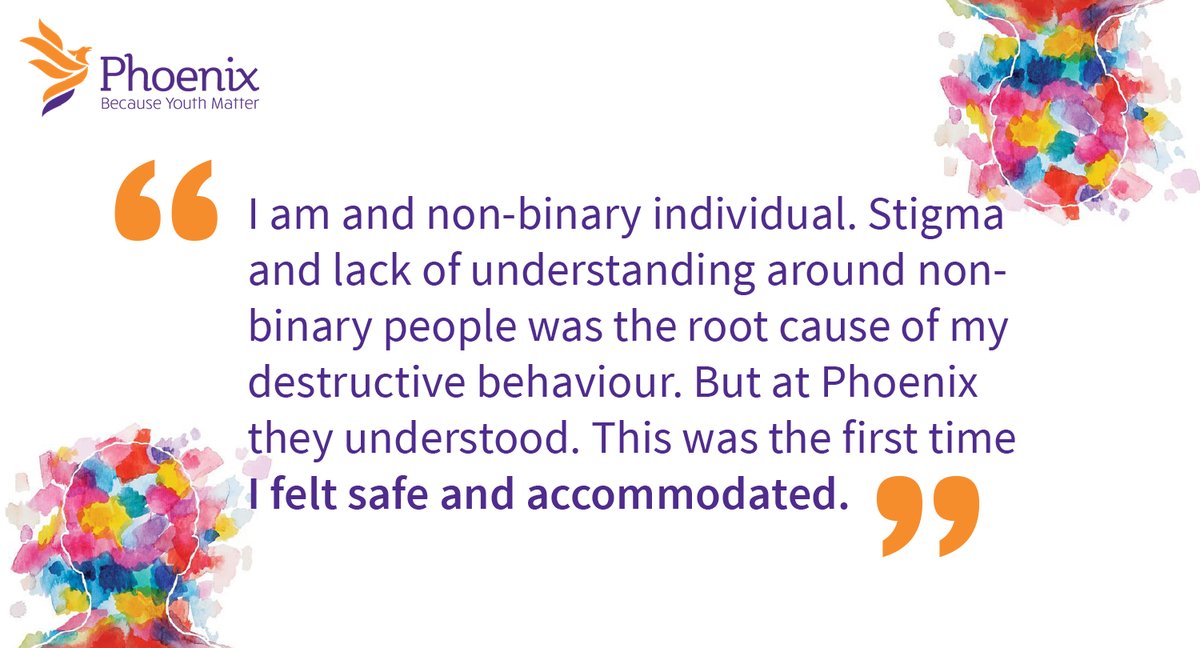 It is estimated that 20% to 40% of youth experiencing homelessness are from the LGBTQ2S+ community. @homelesshub @youthproject #youthmatter #BellLetsT