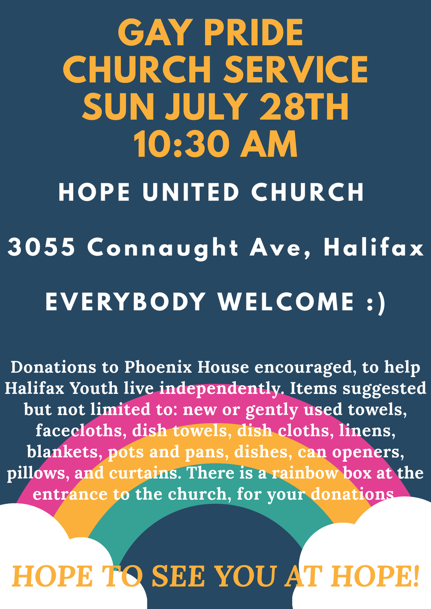 This Sunday because #youthmatter
@hopeunitedhfx https://t.co/CudjhLKUrR