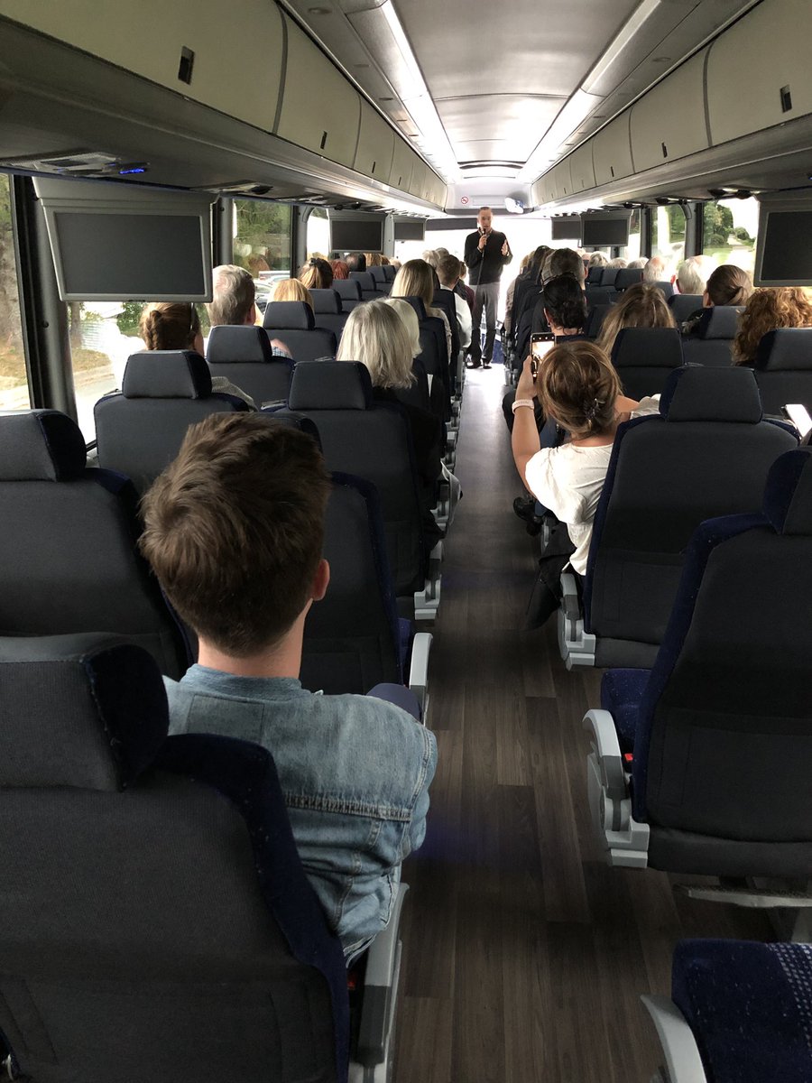 And we’re off! Today we are taking our amazing #donors and #volunteers out for a Road Show to tour the places and programs that they help support thro