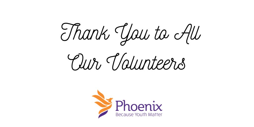 Phoenix is proud to have an incredible team of volunteers. They dedicate their time, talents, and kind hearts to support the work of Phoenix. We are g